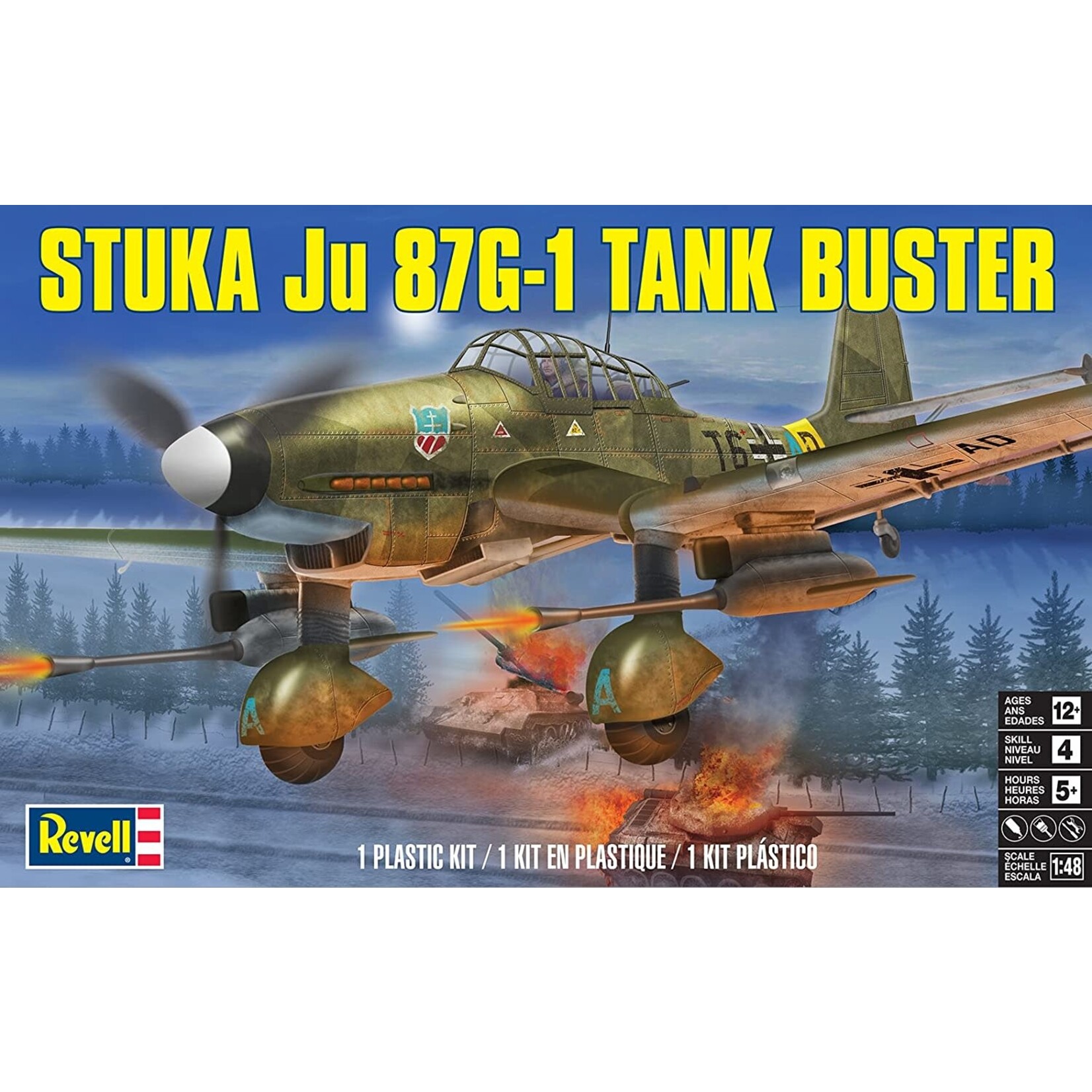 Revell 855270 Stuka Dive Bomber Ju87G-1