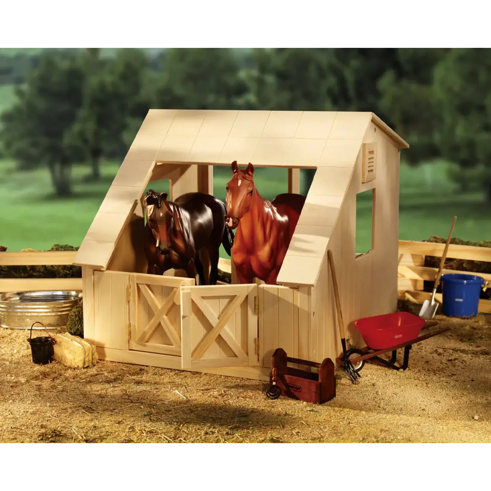 Breyer 306 Wood Stable 1:9 / 1:12