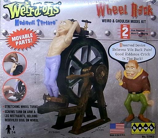 15983 Weird-Ohs Medieval Torture Wheel Rack