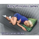 Master Box 24046 1/24 Kitty James Trucker Passenger Sleeping (for Trucks w/