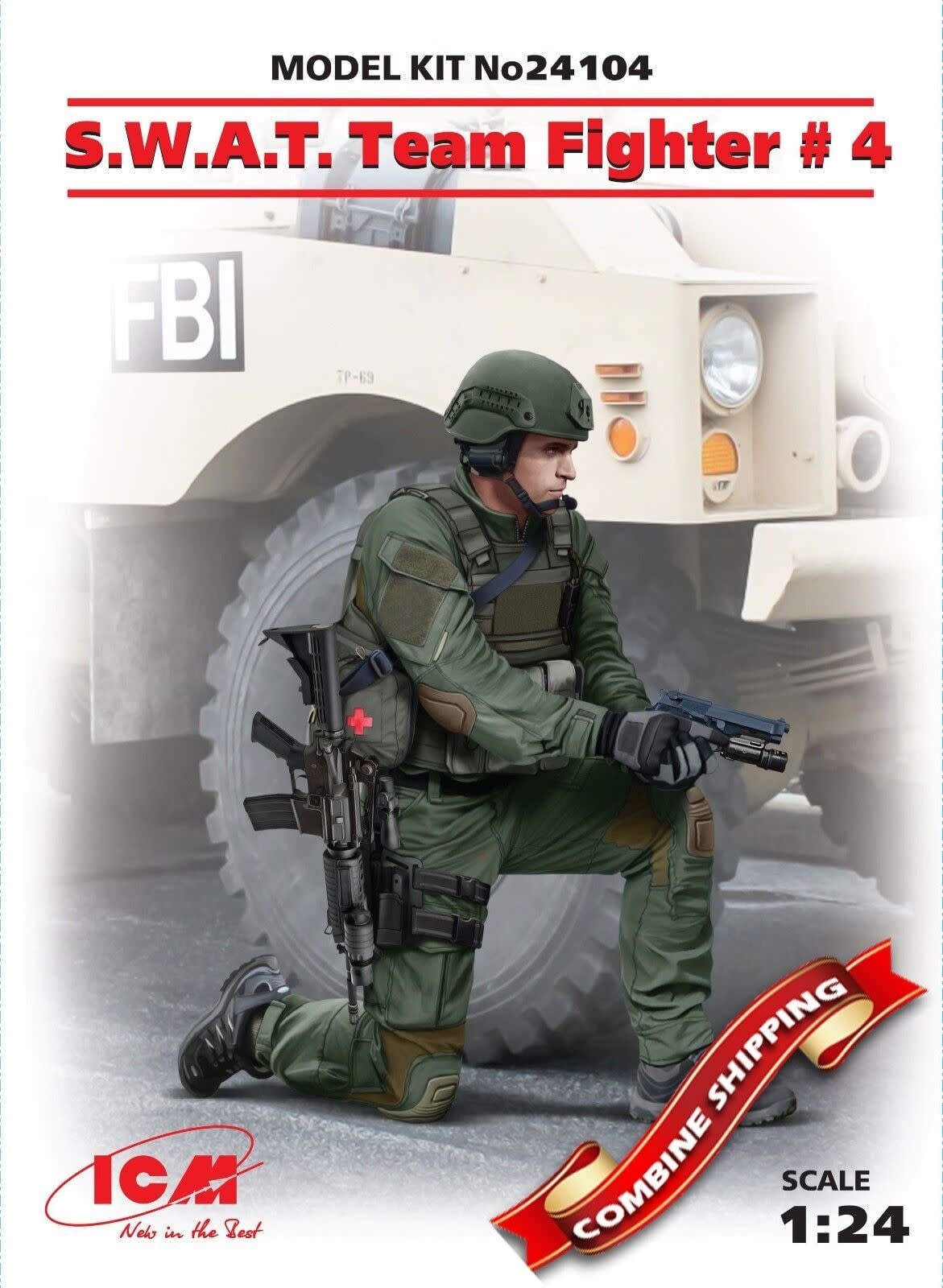 24104 Swat Team Fighter 4