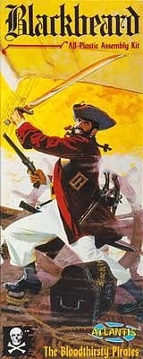 3002 Blackbeard the Bloodthirsty Pirate 1/10 Plastic Model Kit