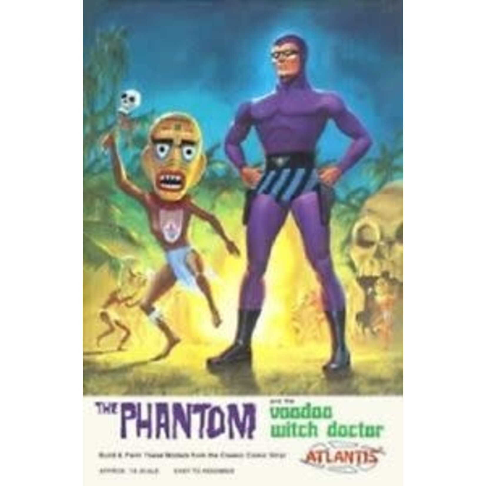 Atlantis 3004 The Phantom & Voodoo Witch Doctor