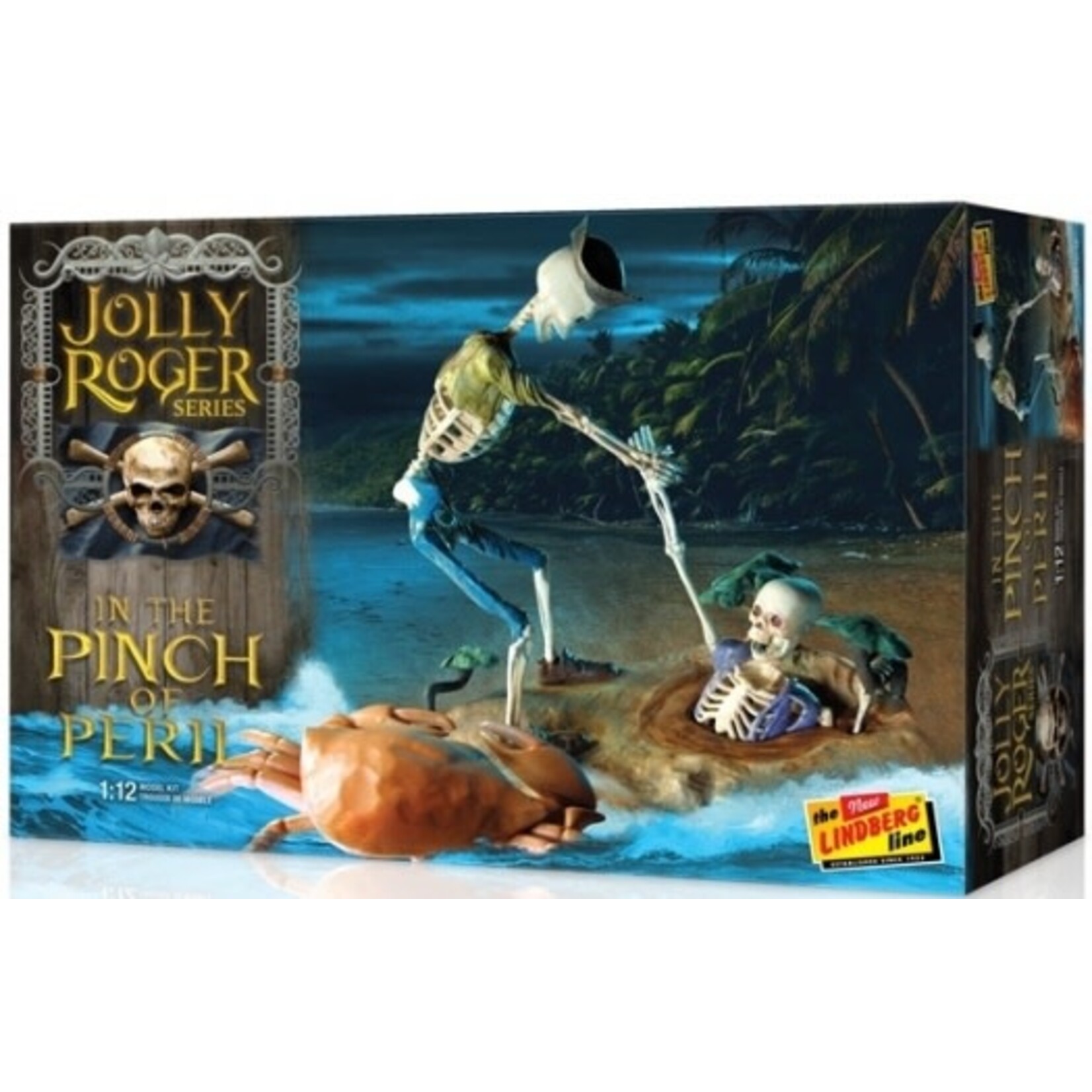 Lindberg 612 Jolly Roger in the Pinch of Peril Skeletons & Quicksand 1:12