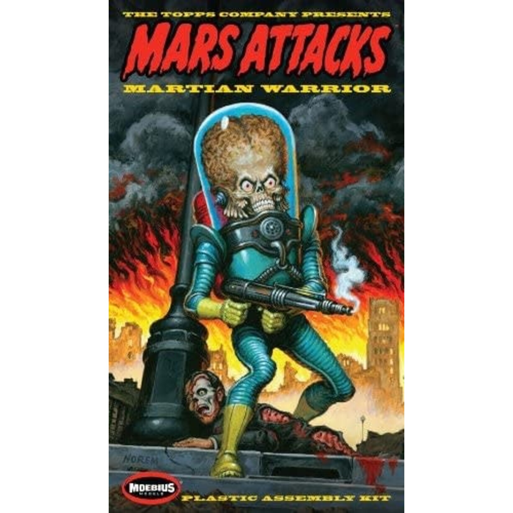Moebius 936 Mars Attacks Martian Warrior Plastic Model Kit