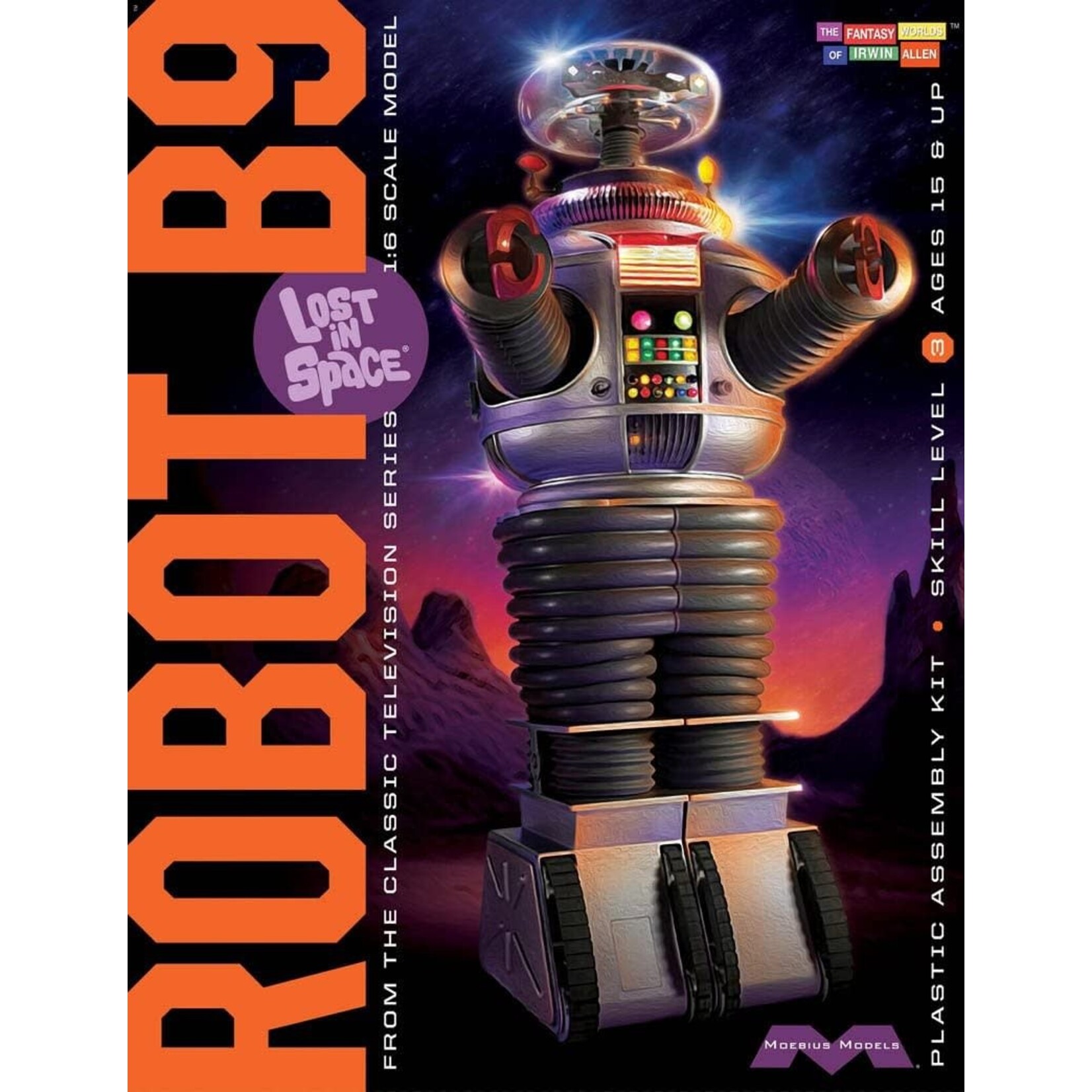 Moebius 939 Lost in Space Robot kit 1:6 scale