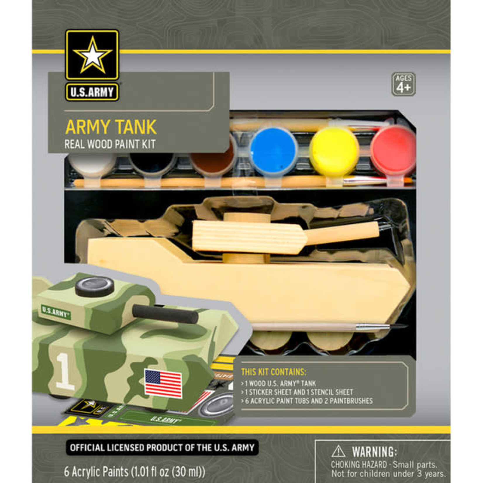 MasterPieces 21524 Army Tank Model