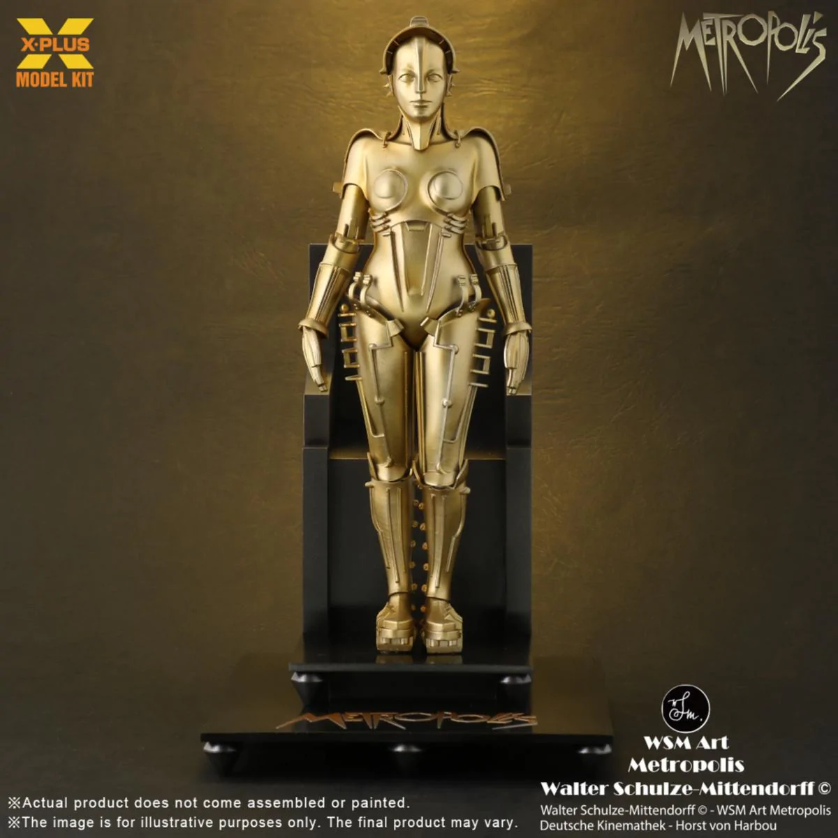 1:8 Metropolis Masch Maria Robot w/Chair & Base