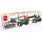 AMT 1103 Peerless Logging Trailer Plastic Model Kit 1:25