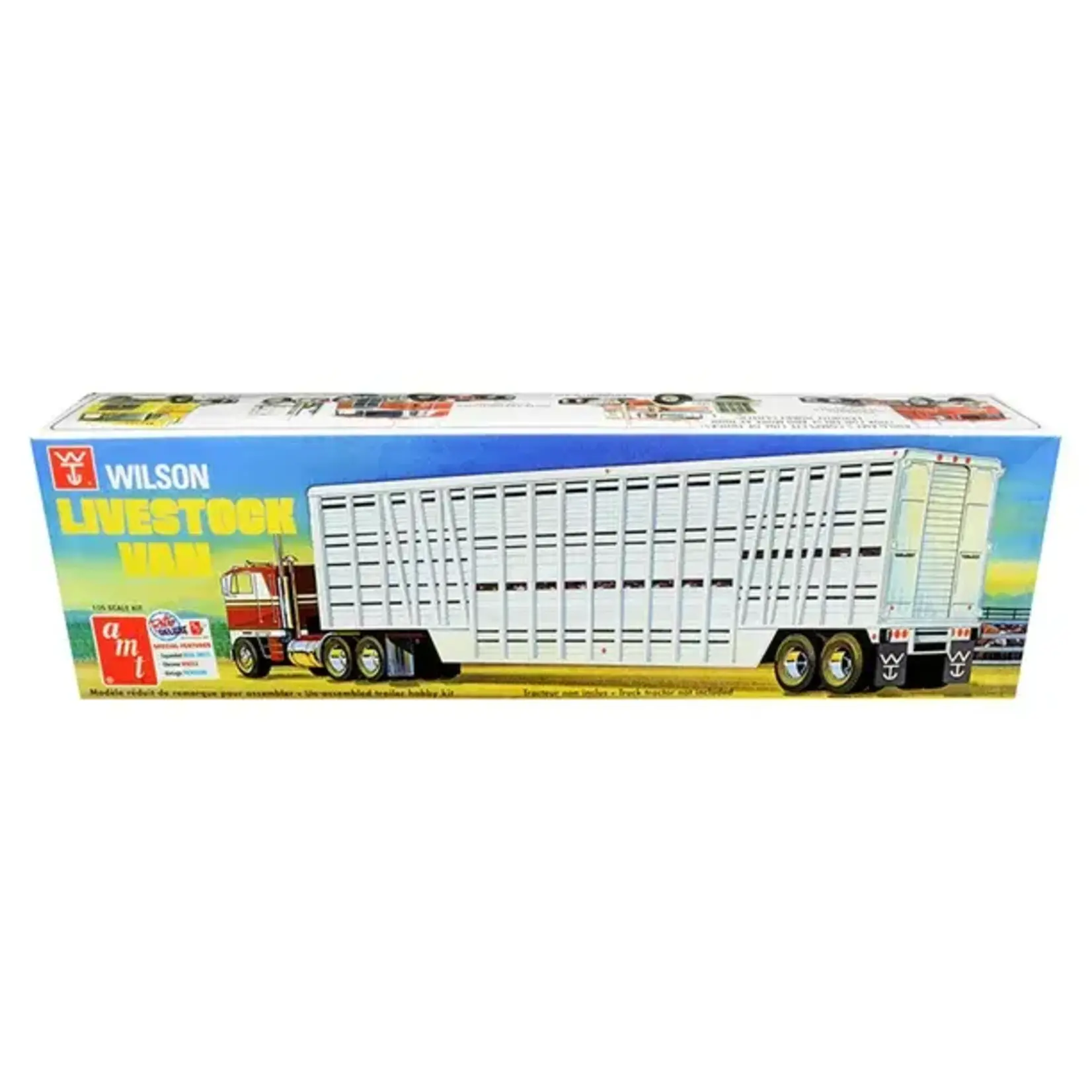 AMT 1106 Wilson Livestock Van Trailer (1/25)