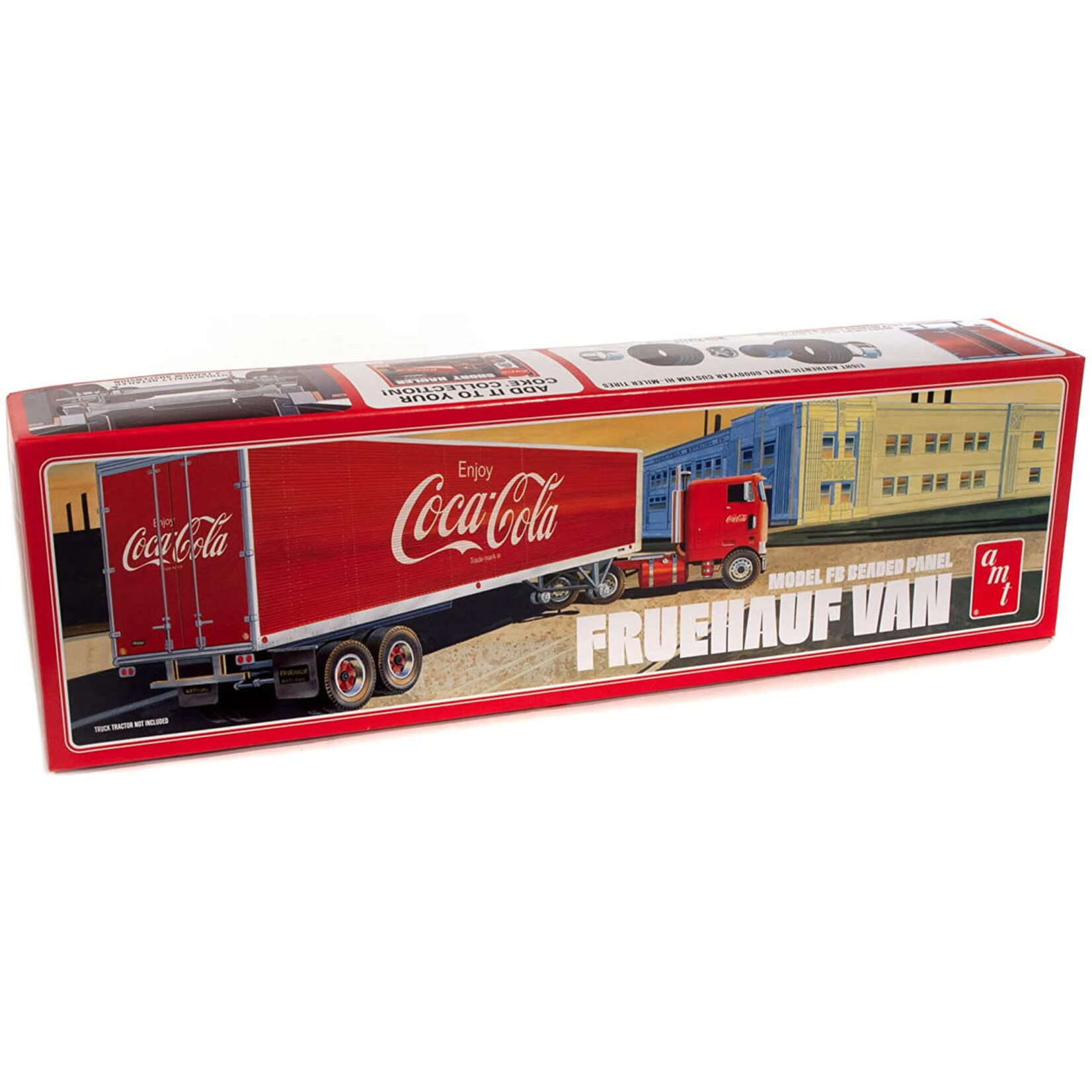 AMT 1109 Freuhauf Van Trailer - Coca-Cola