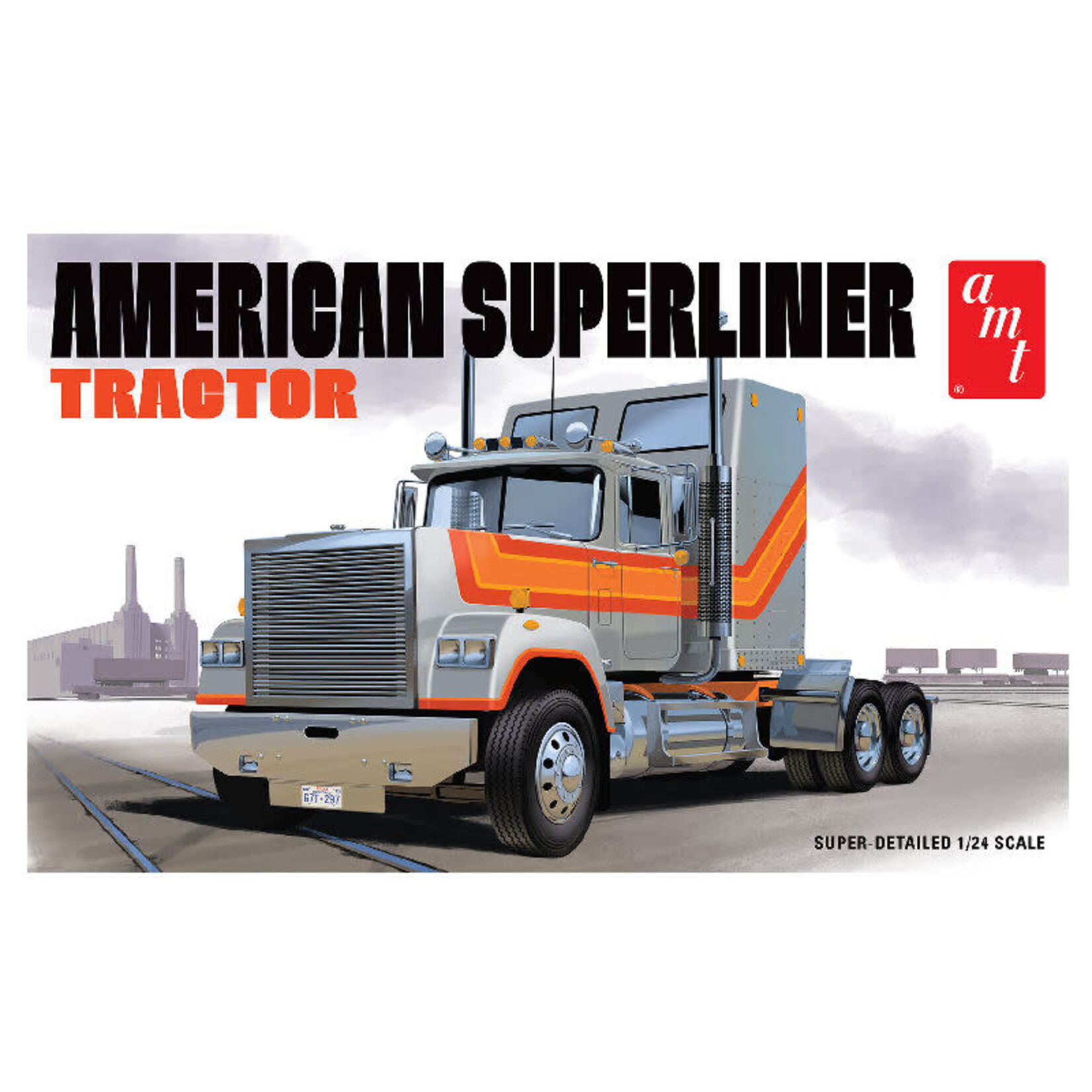 AMT 1235 1/24 American Superliner Semi Tractor Skill 3