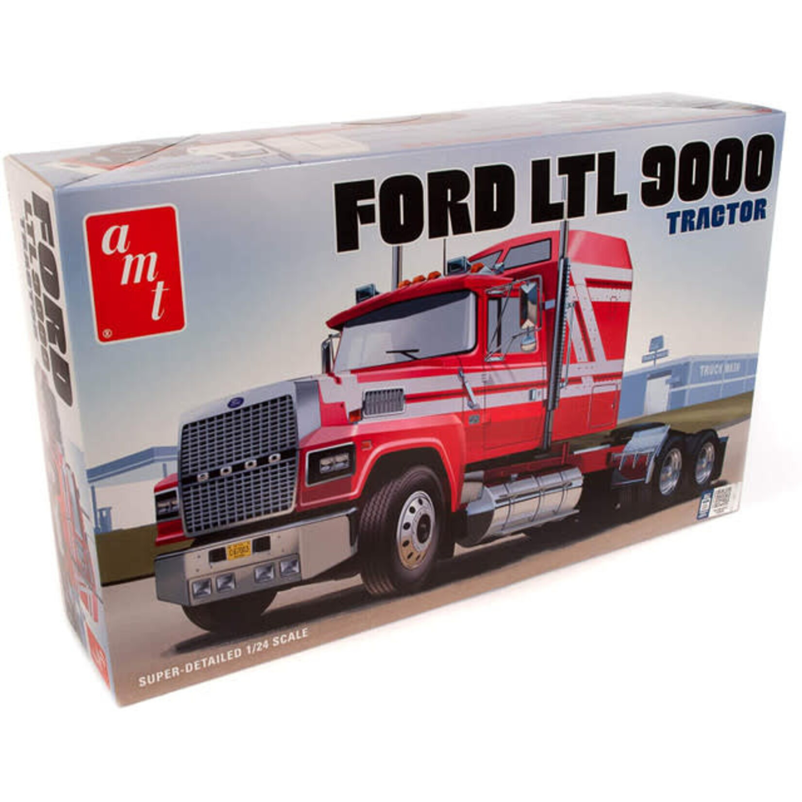 AMT 1238 1/24 Ford LTL 9000 Semi Tractor Skill 3