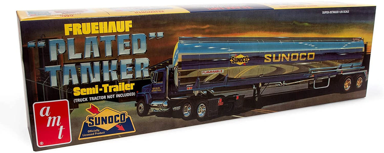AMT Round 2 1/25 Scale AMT1234/06 - Fruehauf 40' Semi Trailer Miller Beer