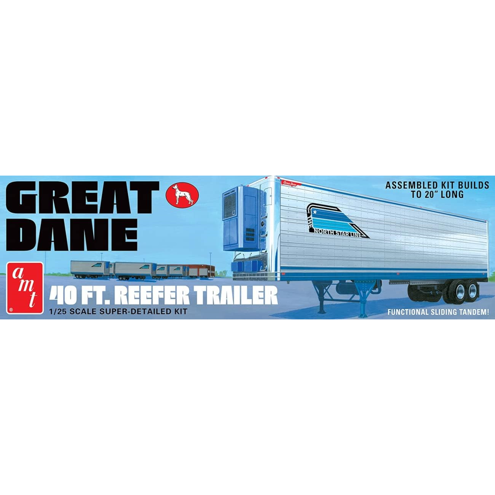AMT 1249 Great Dane 40' Reefer Trailer