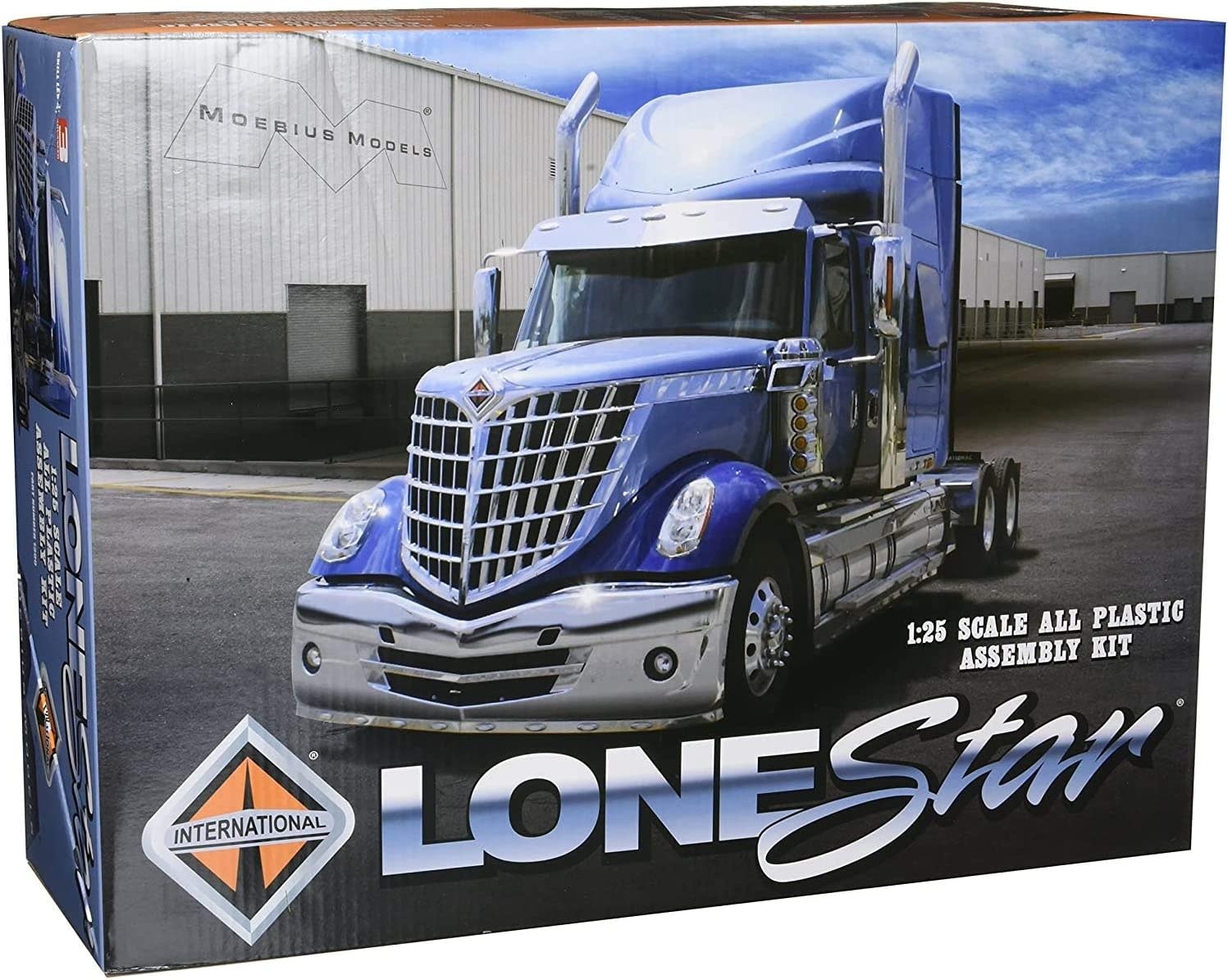 1300 1:25 International Lone Star Semi Tractor