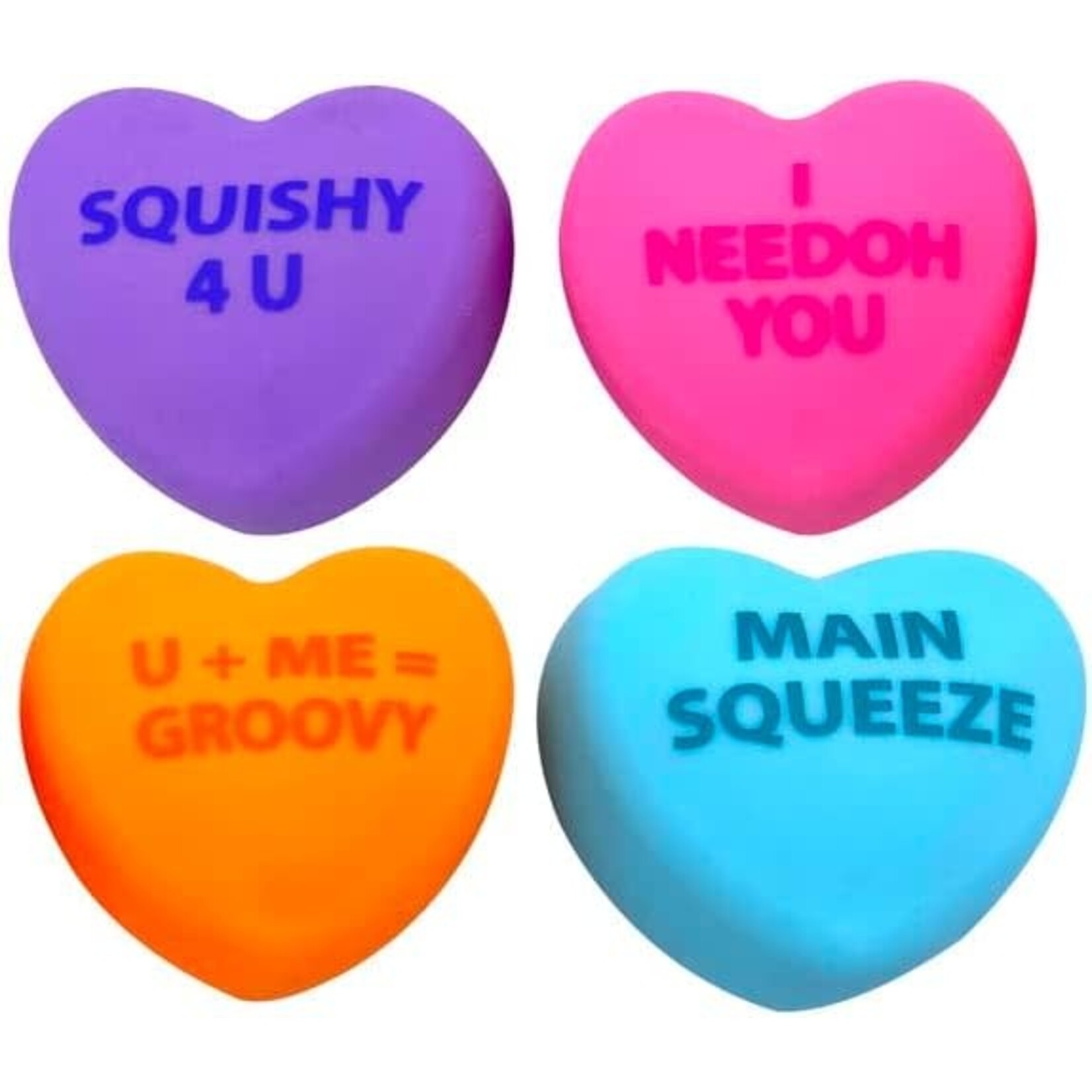 Schylling SQHND Squeeze Heart Nee Doh - Assorted Colors