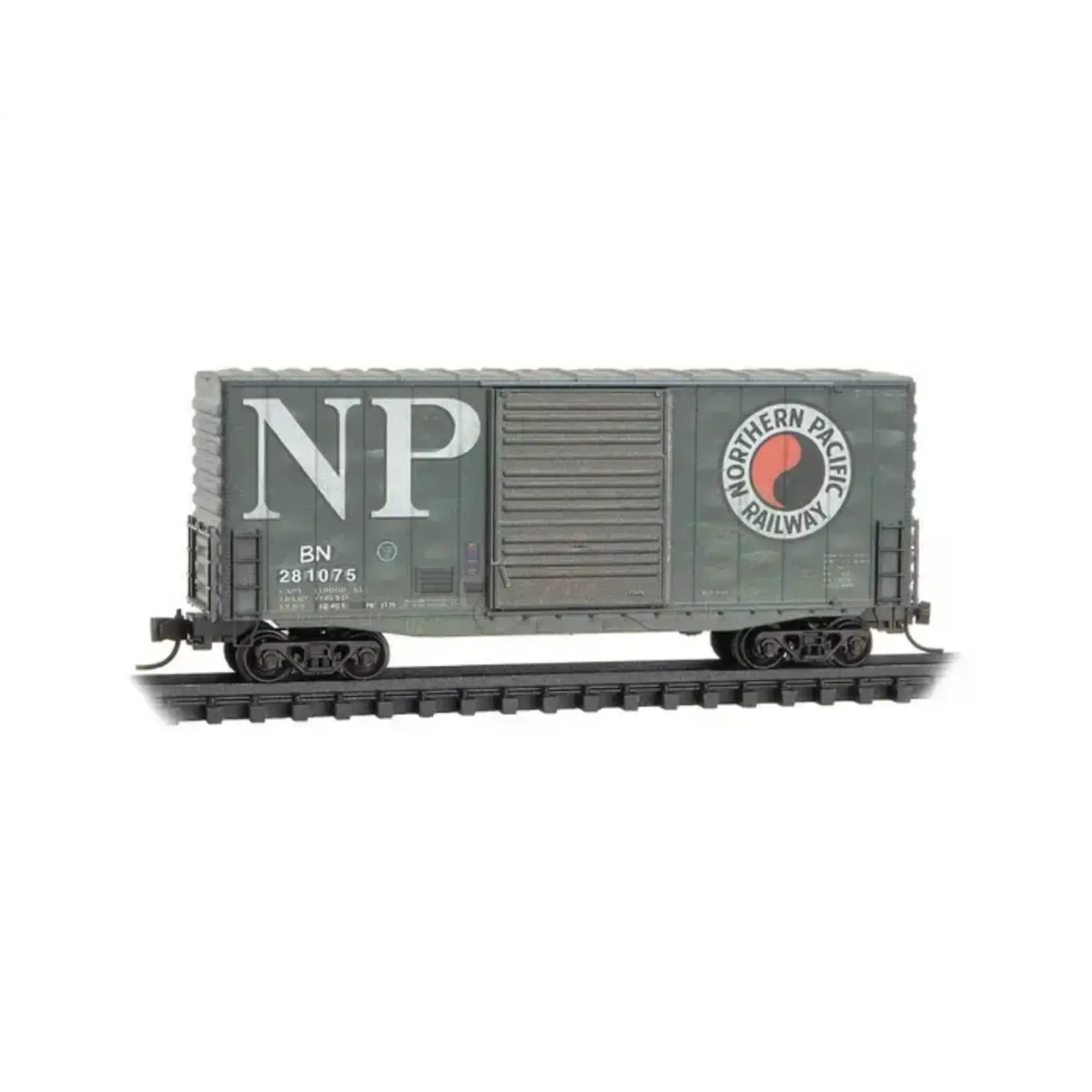 Micro Trains Line 10144011 N BNSF Fam Tree NP Weathered