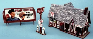 181 HO Ernie's Conoco Station Kit