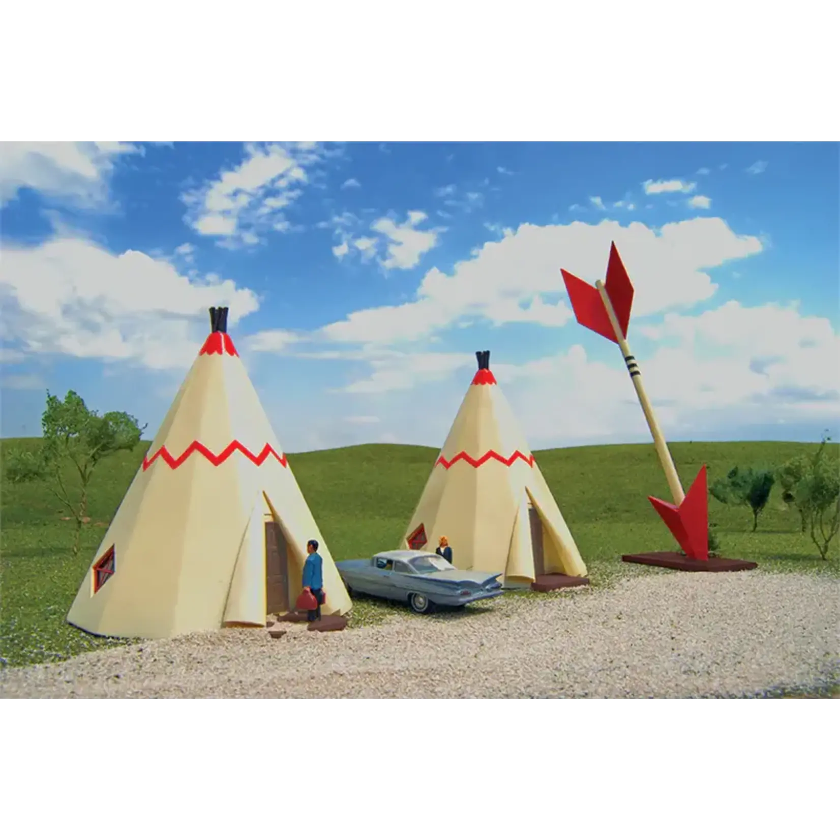 Bachmann 35205 HO Teepee Hotel Roadside