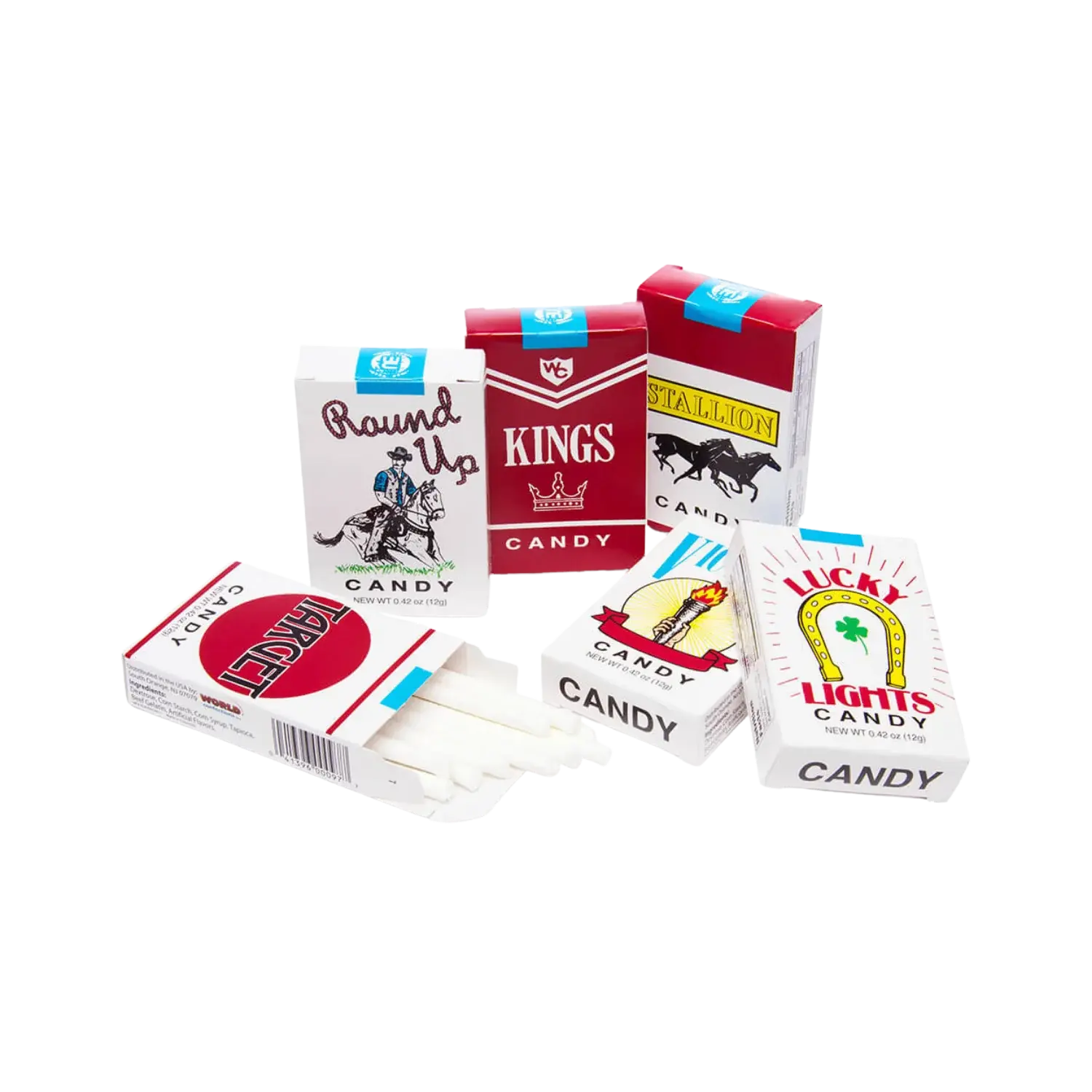 Candy World Candy Cigarettes 1 pack Chuck's Trains & Hobby Depot