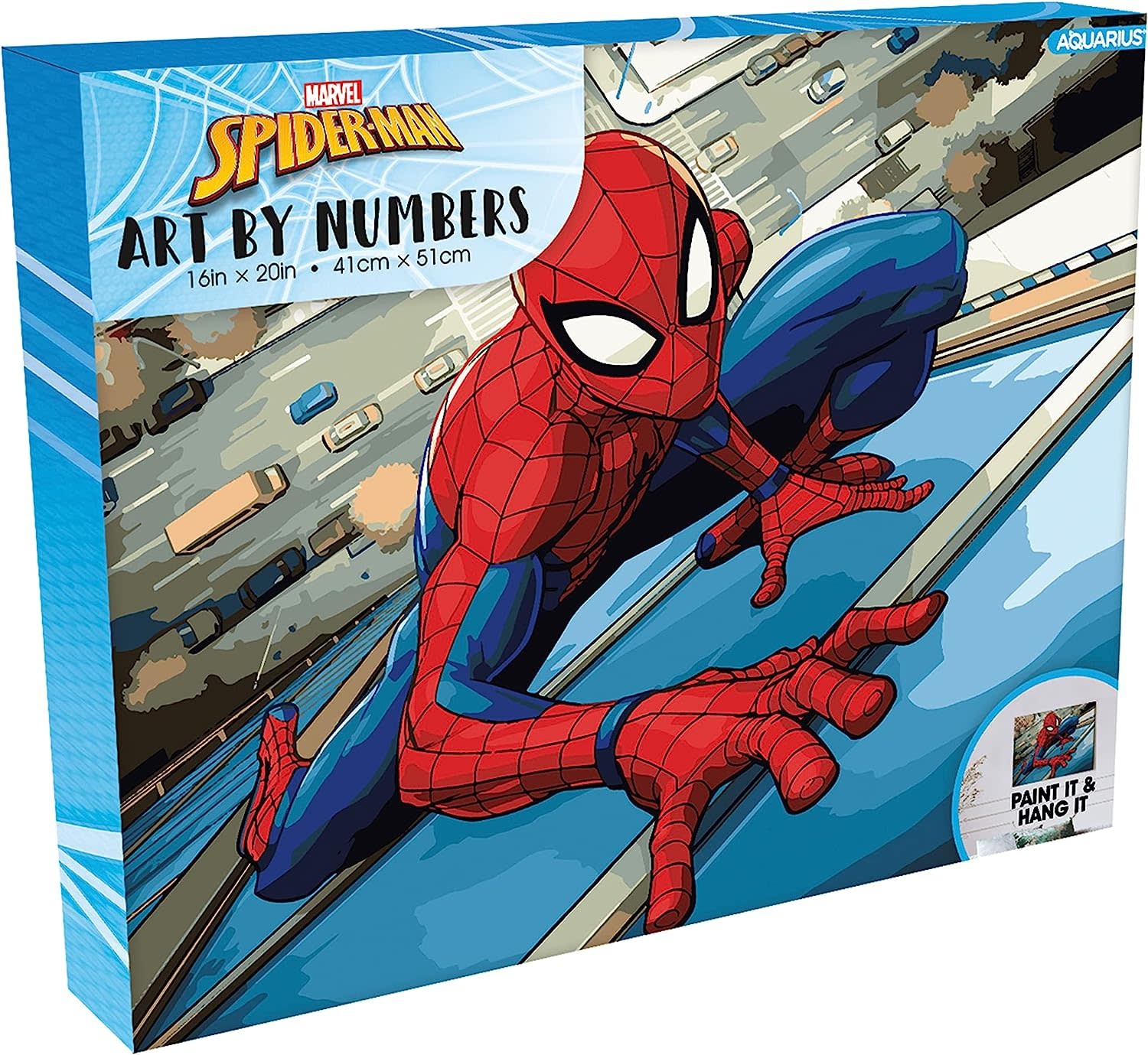 スパイダーマン　アート aquarius-88017-spider-man-