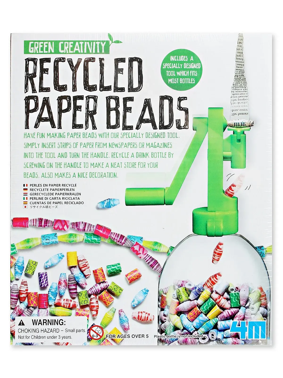 4612 4M Recycled Paper Beads DIY Kit