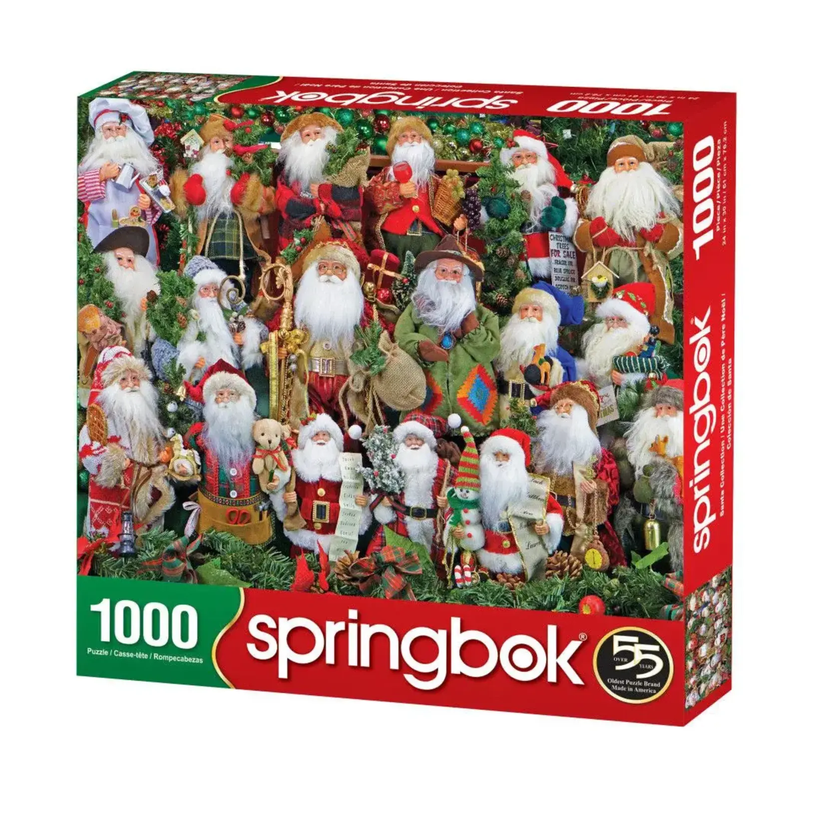 Springbok 3410901 Santa Collection 1000 Piece Jigsaw Puzzle