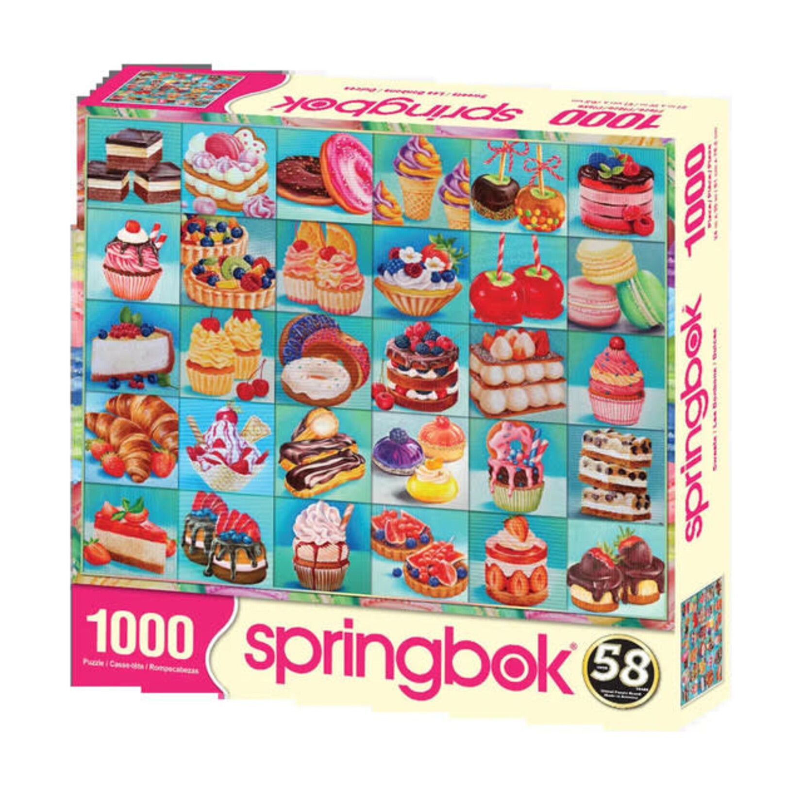 Springbok 3311127 Sweets 1000 Piece Jigsaw Puzzle