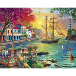 Springbok 3311153 Oceanside Sunset 1000 Piece Jigsaw Puzzle