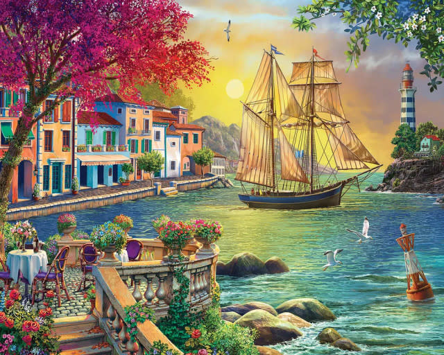3311153 Oceanside Sunset 1000 Piece Jigsaw Puzzle