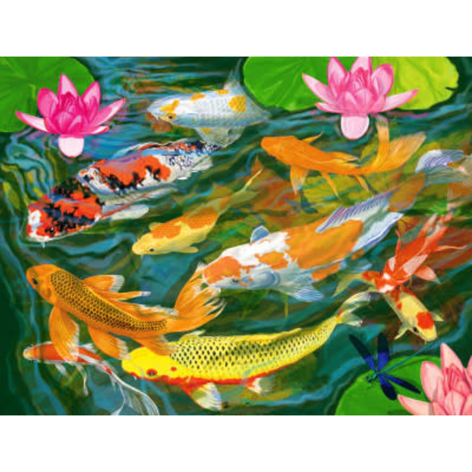 Springbok 3311166 Koi Pond 1000 Piece Jigsaw Puzzle