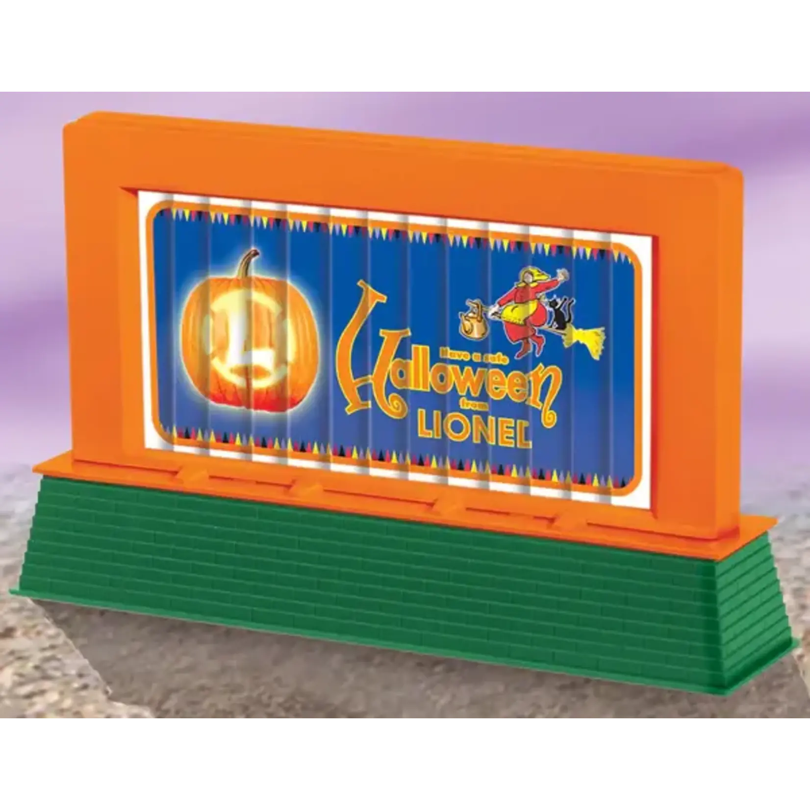 Lionel 624227 O HALLOWEEN OPERATING BILLBOARD