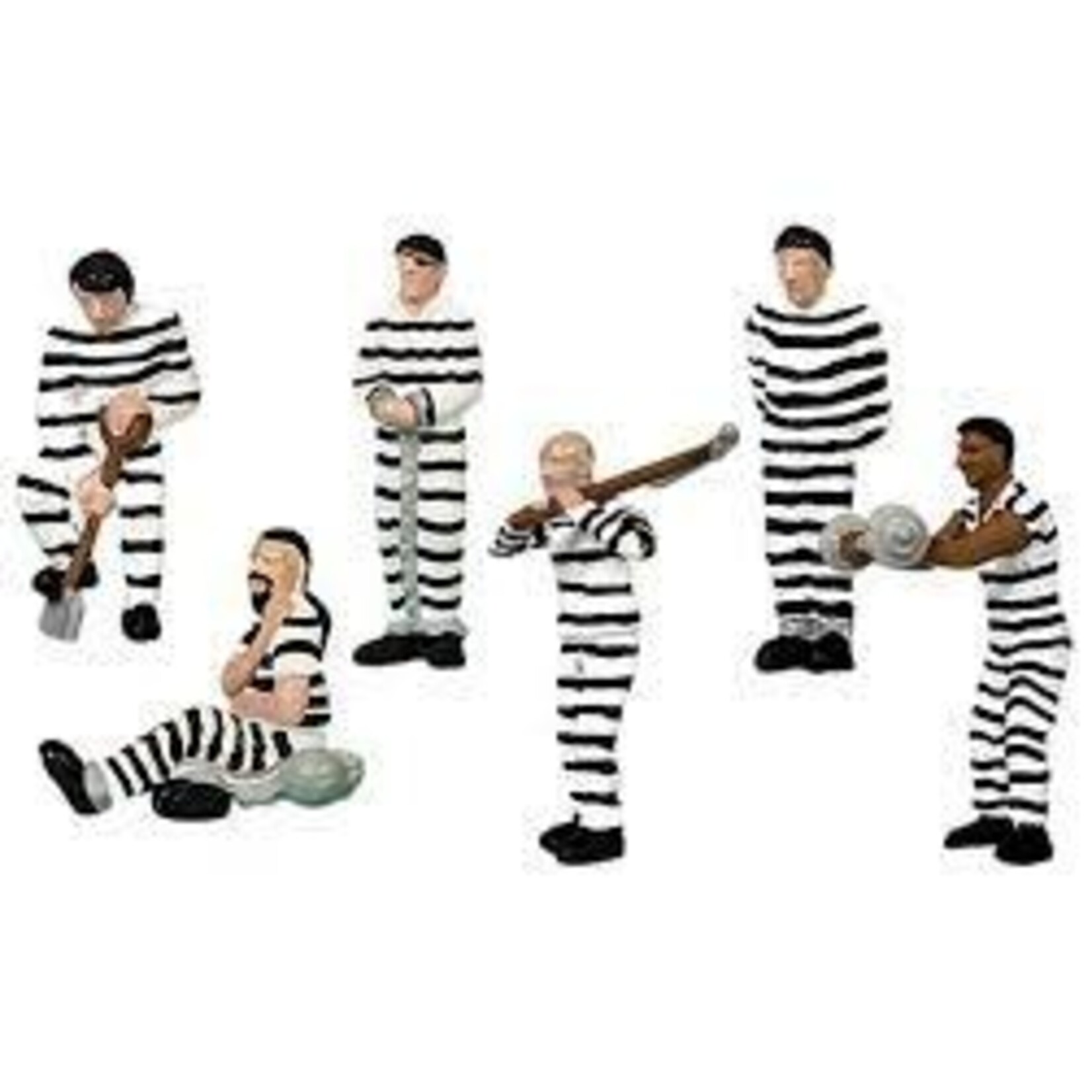 Lionel 1930260 O Prisoners Striped 6 Piece