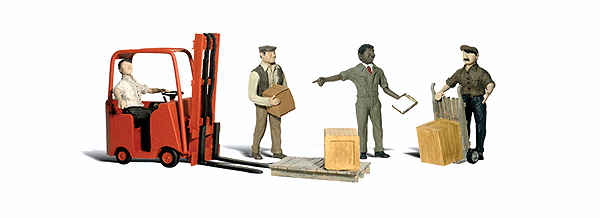 2744 O Workers w/Forklift