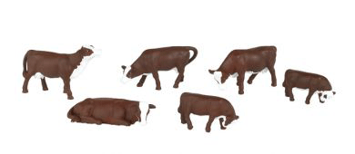 33152 O Cows (brown, white)