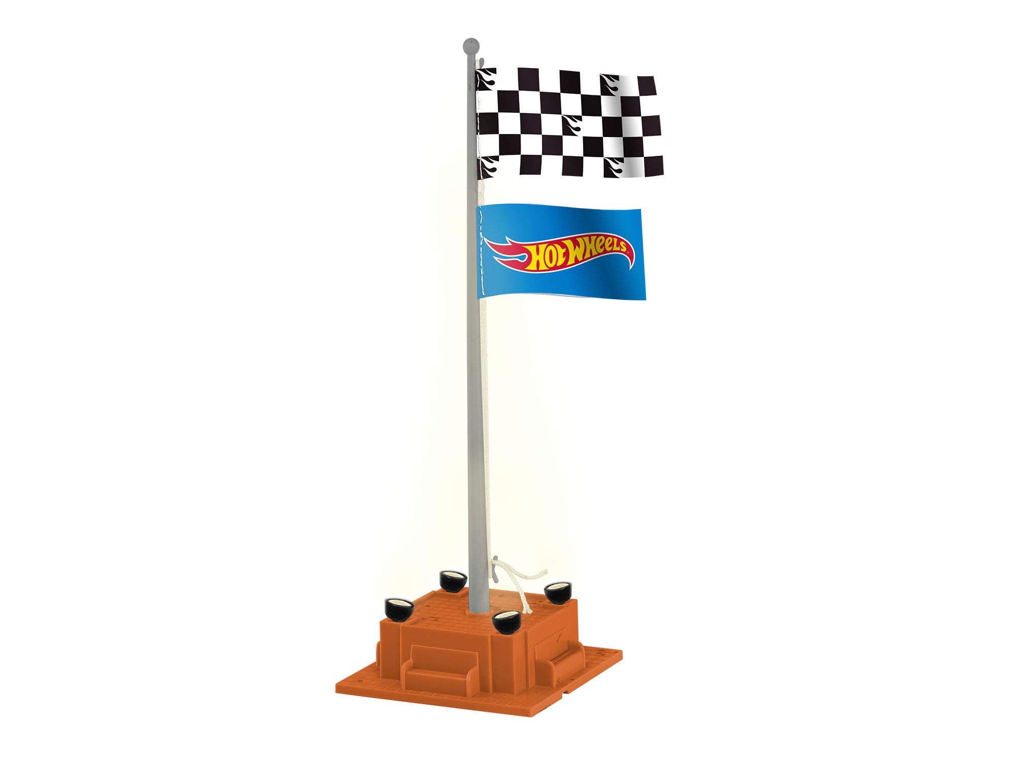 685270 O Hot Wheels Checkered Flagpole