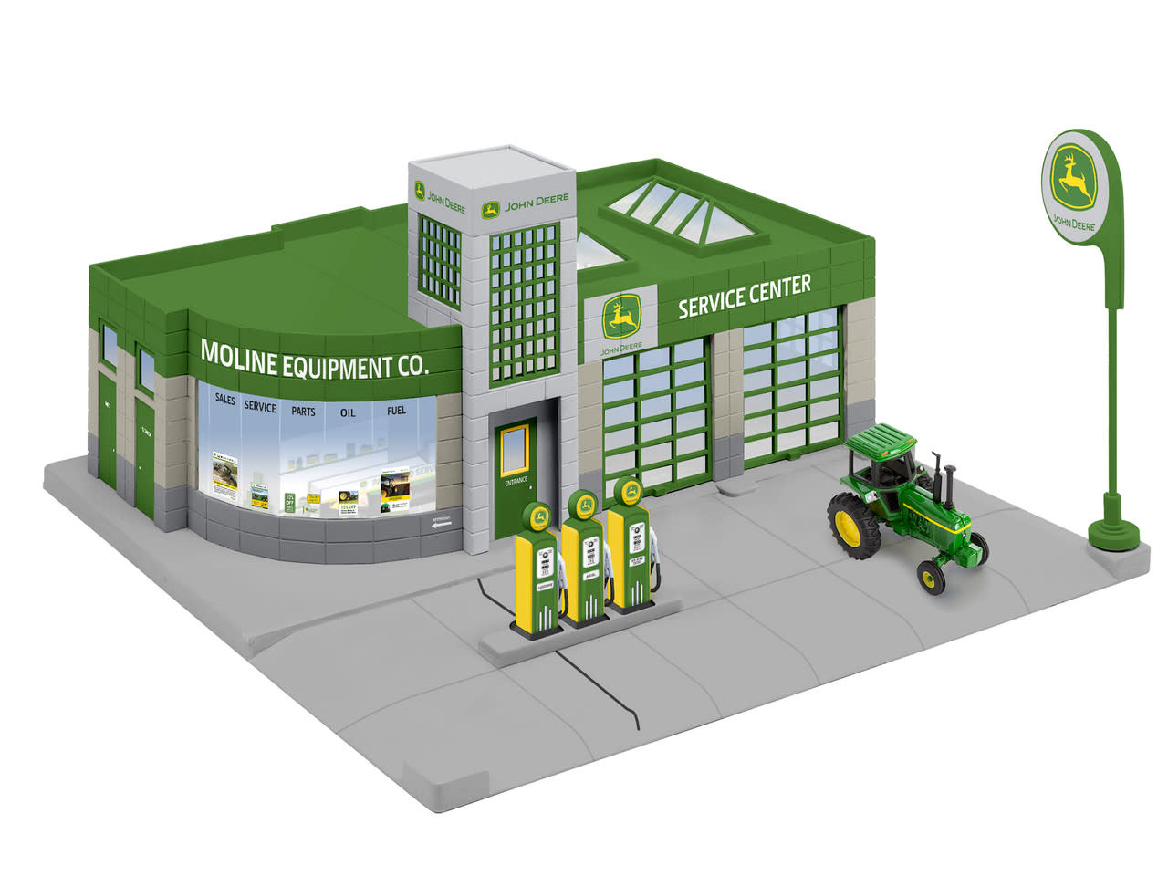 2129310 O John Deere Service Garage