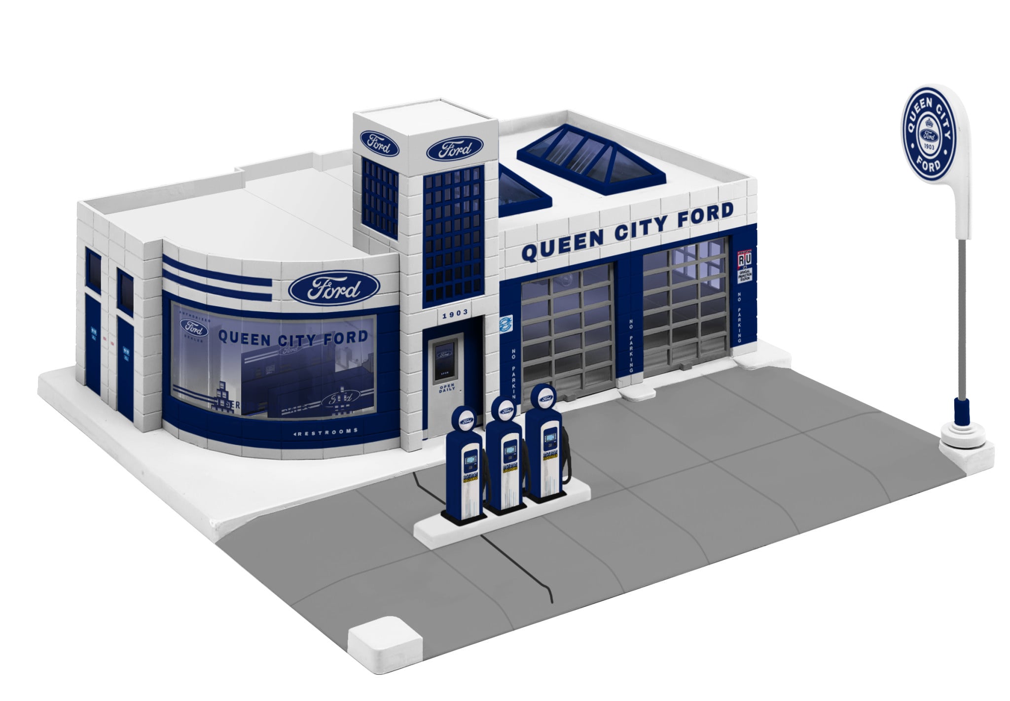 2129360 O Ford Service Station
