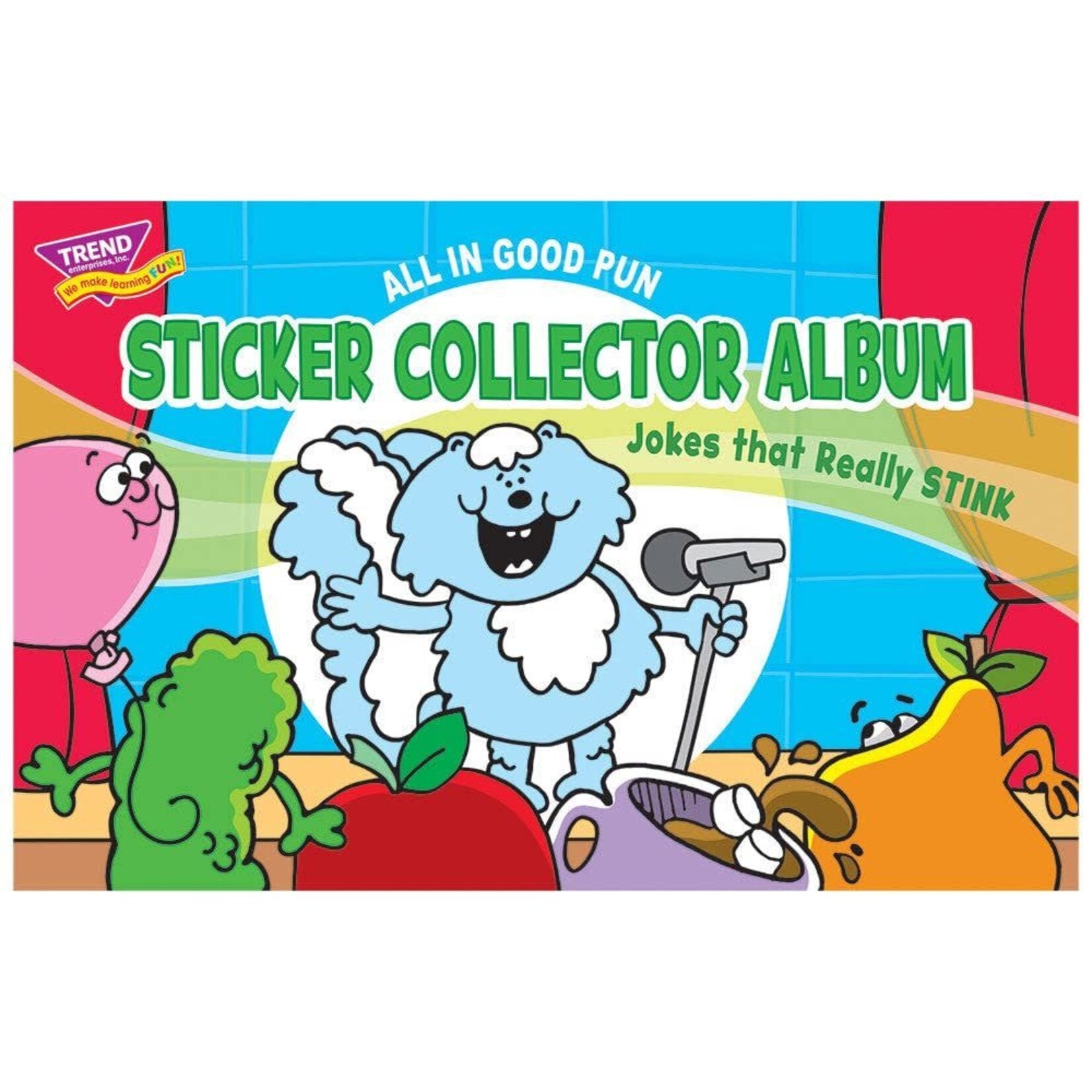 Trend 49201 Stinky Sticker Book - All in Good Pun