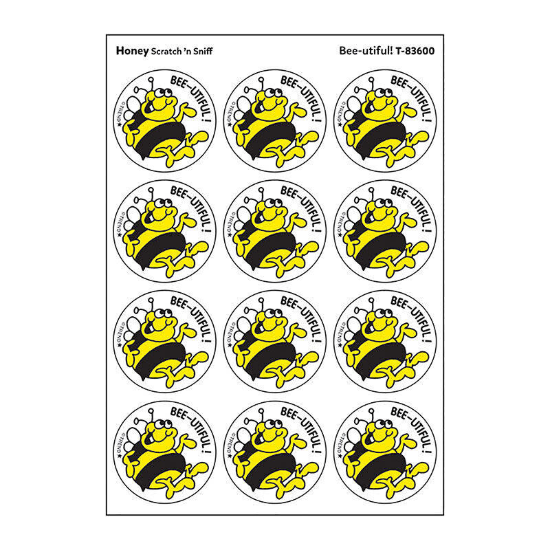 Trend Stinky Stickers – Grape Scent, 24 Retro Aufkleber Aus Den 80ern, Kratz & Riech