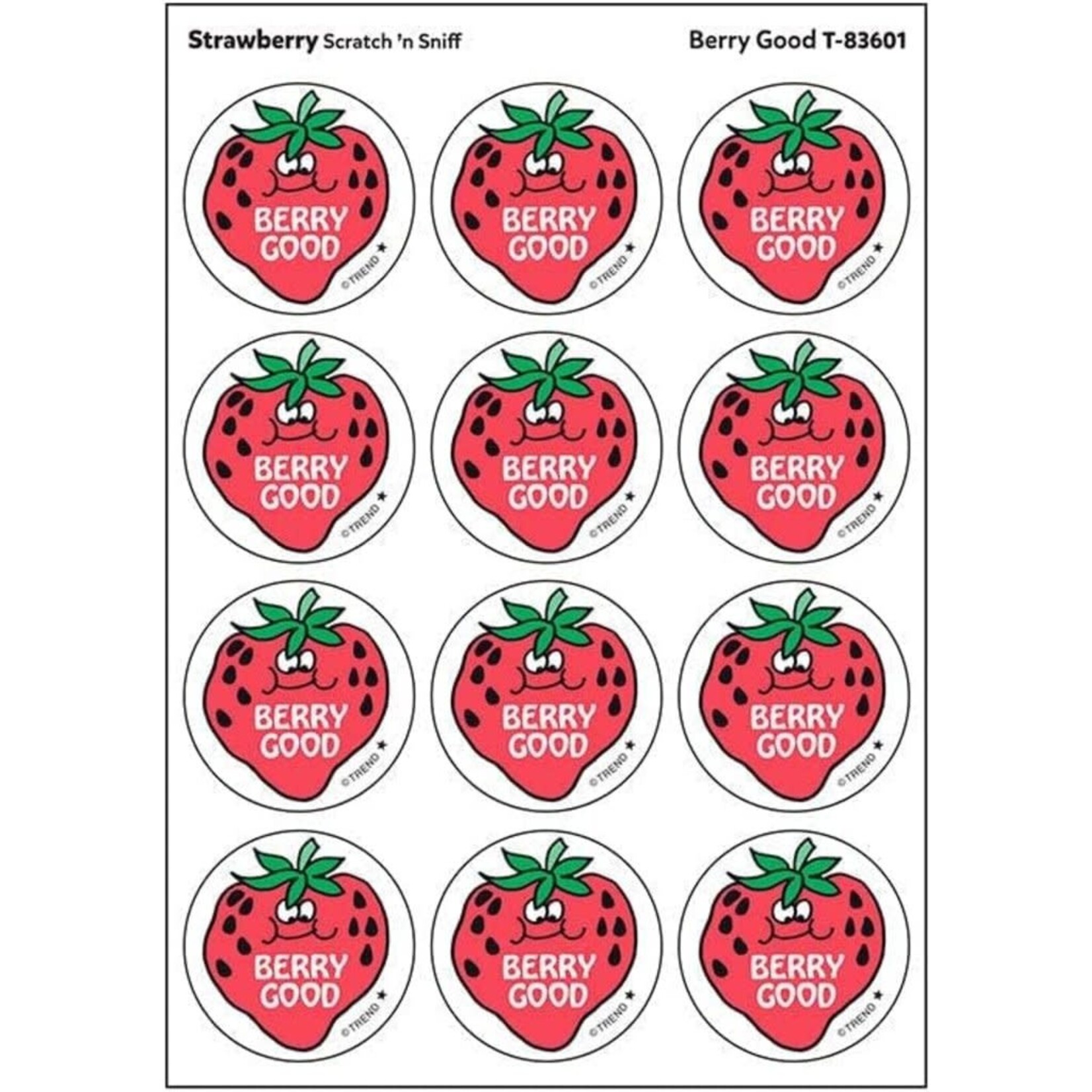 Trend 83601 Strawberry Stinky Stickers