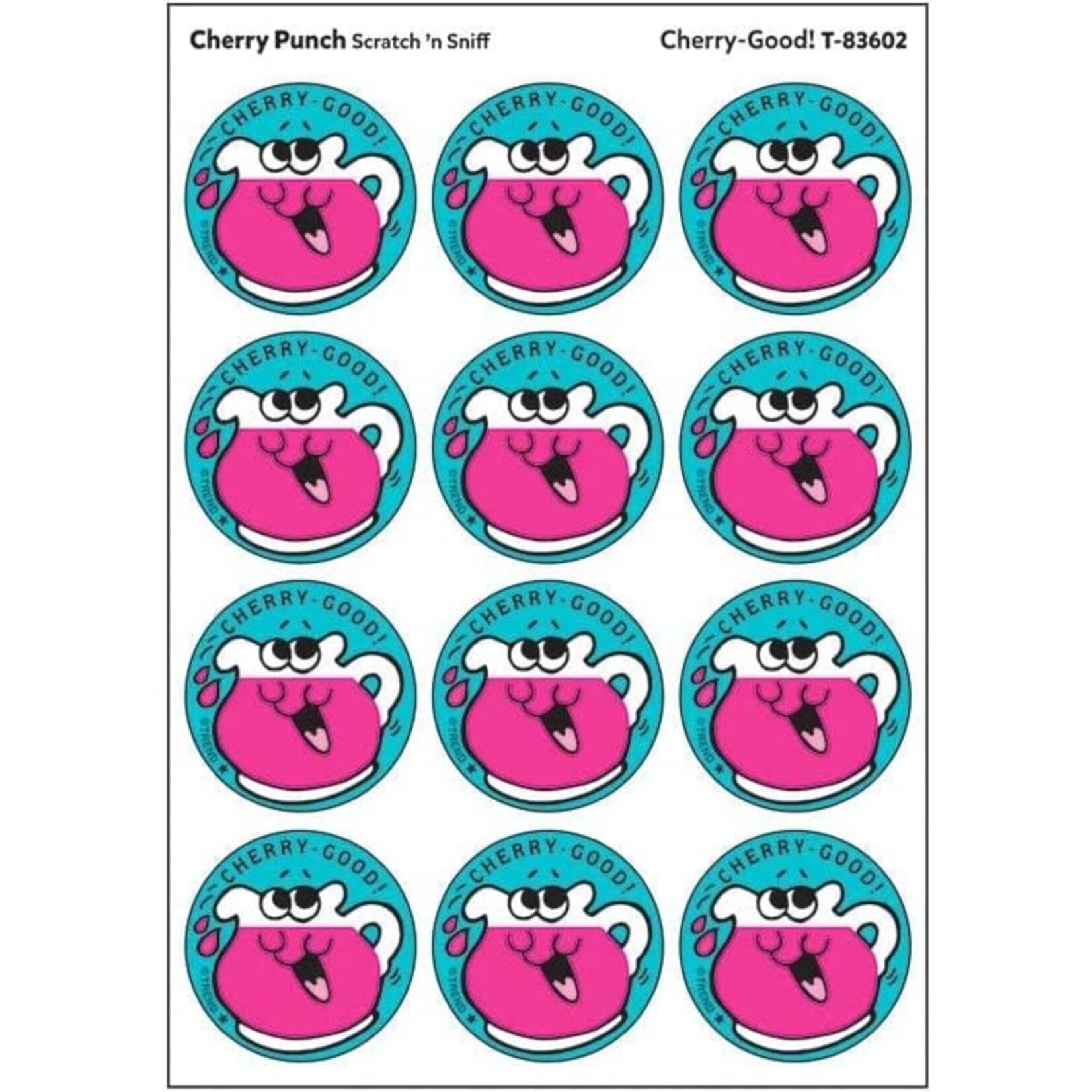 Trend 83602 Cherry Punch Stinky Stickers