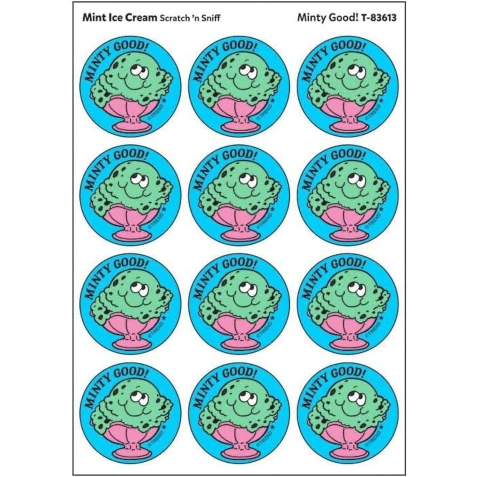 Trend 83613 Mint Ice Cream Stinky Stickers