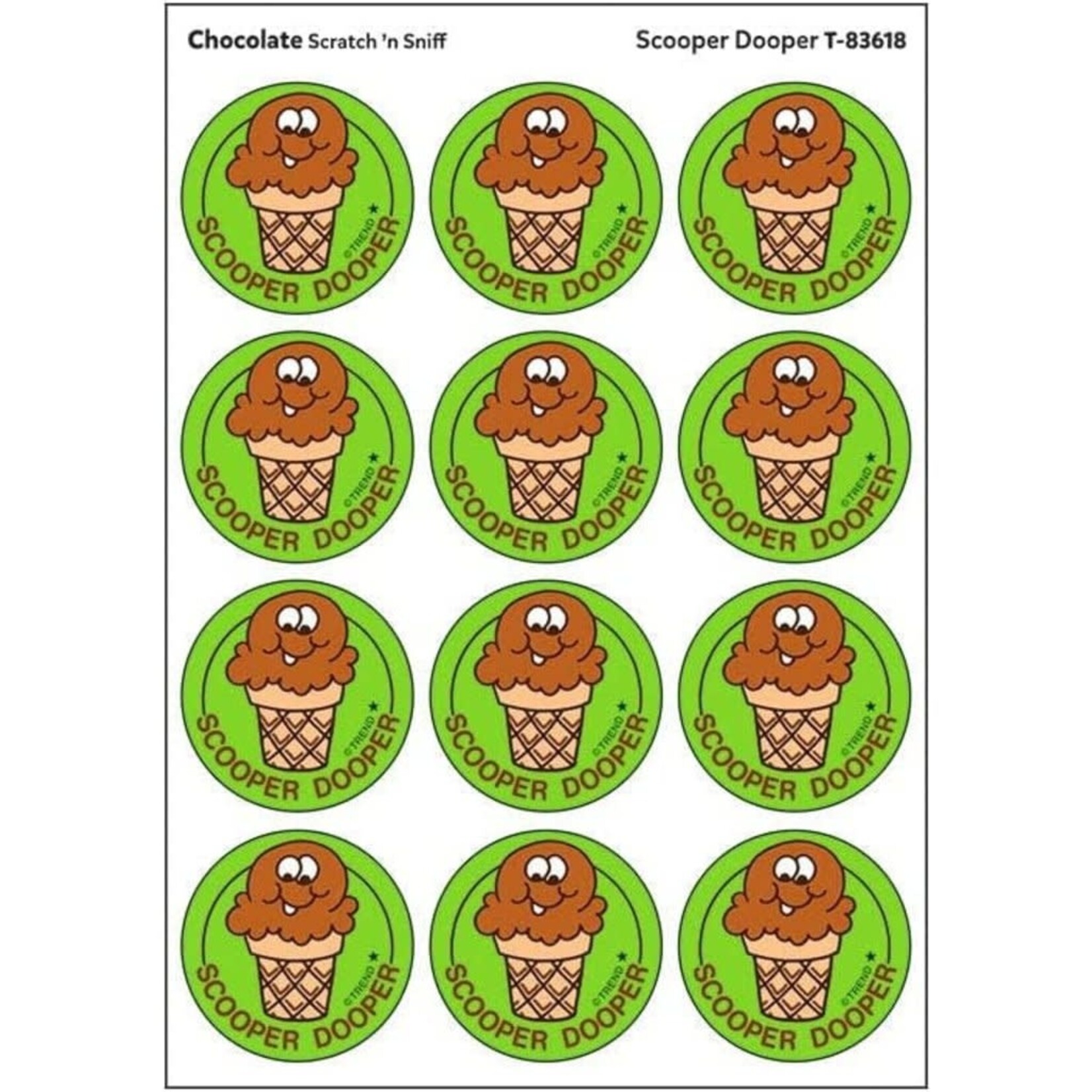 Trend 83618 Chocolate Stinky Stickers