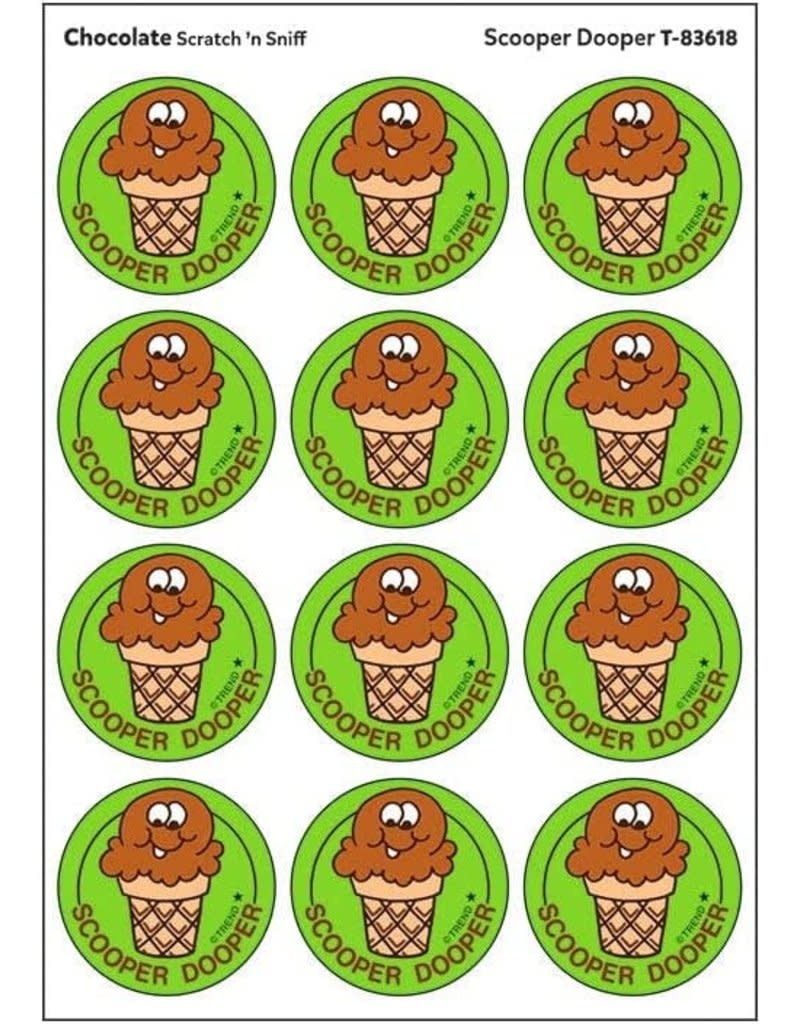 83618 Chocolate Stinky Stickers
