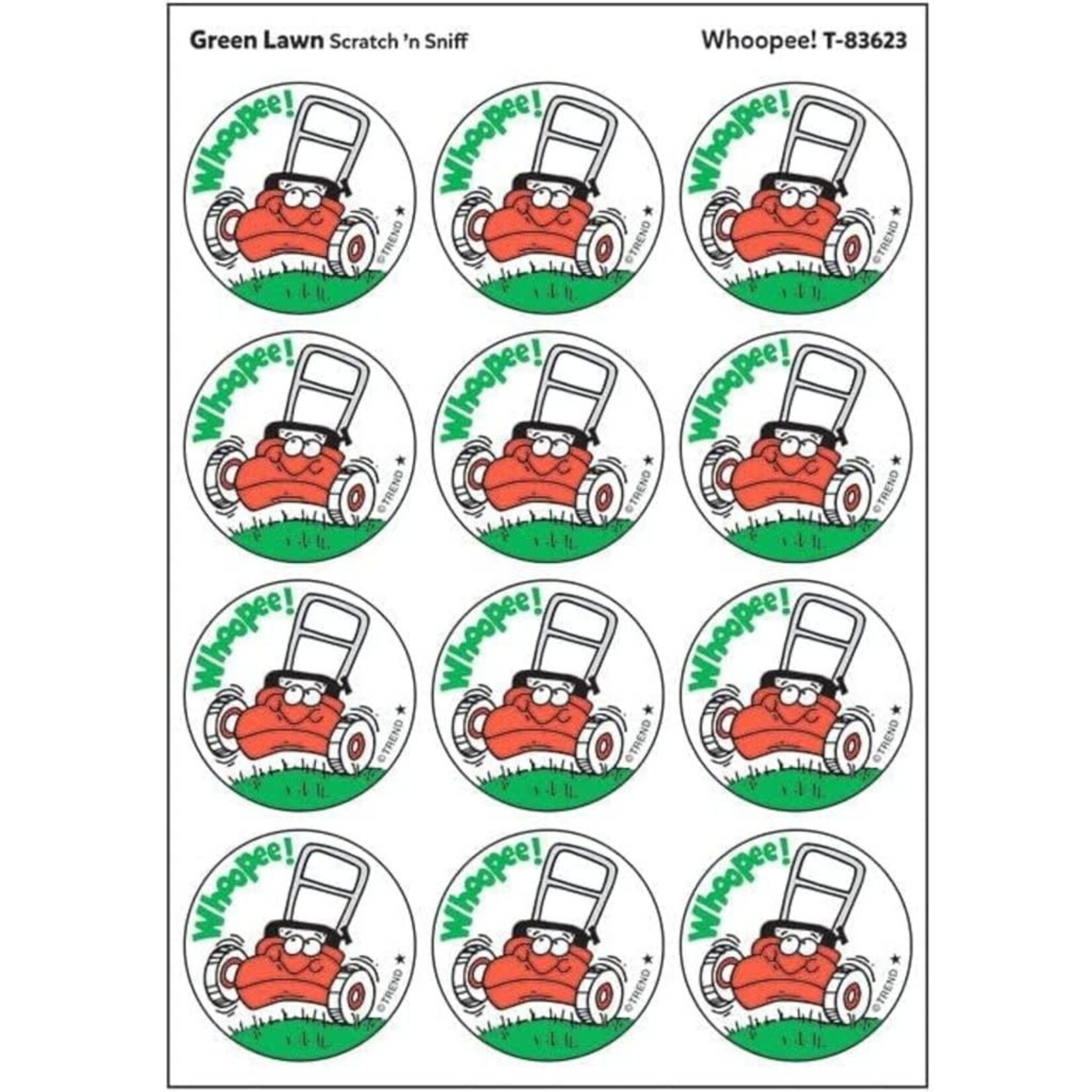 Trend 83623 Green Lawn Stinky Stickers