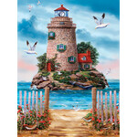 Suns Out 52620 Island Lighthouse 1000 Piece Jigsaw Puzzle