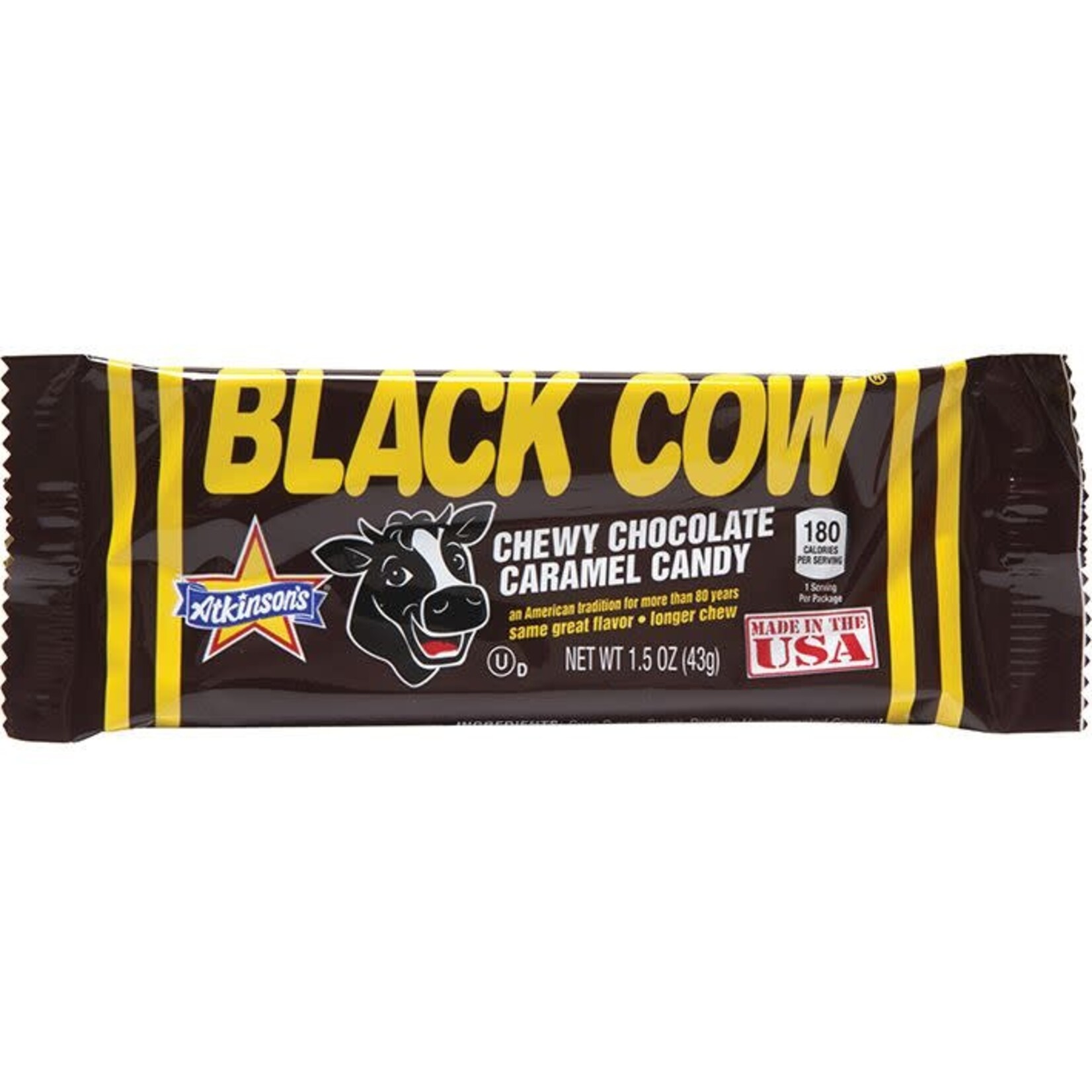 Candy Black Cow Chocolate Caramel 1.5oz