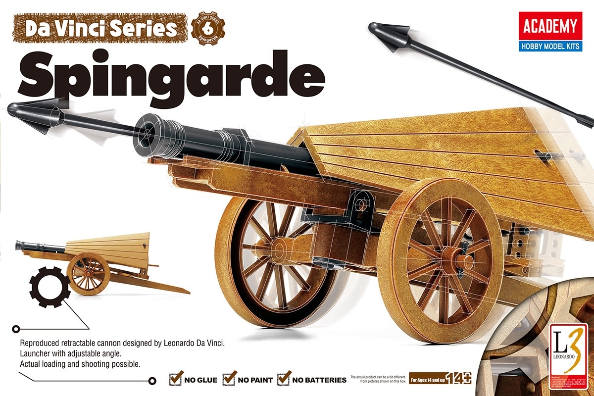18142 Leonardo Da Vinci's Spingarde
